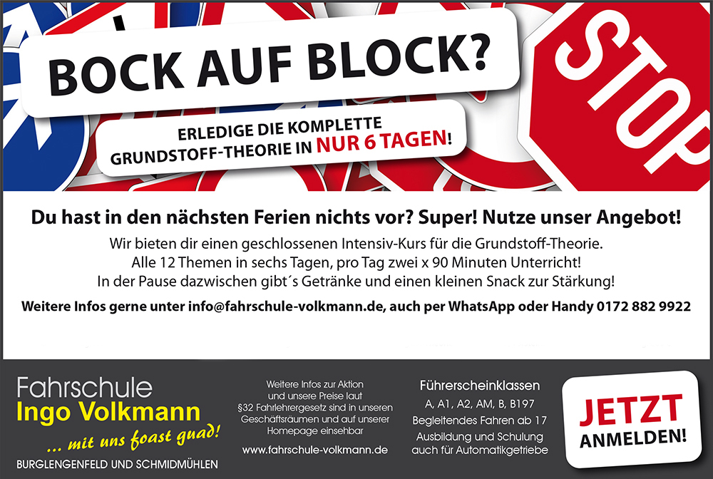 Bock auf Block ohne Datum